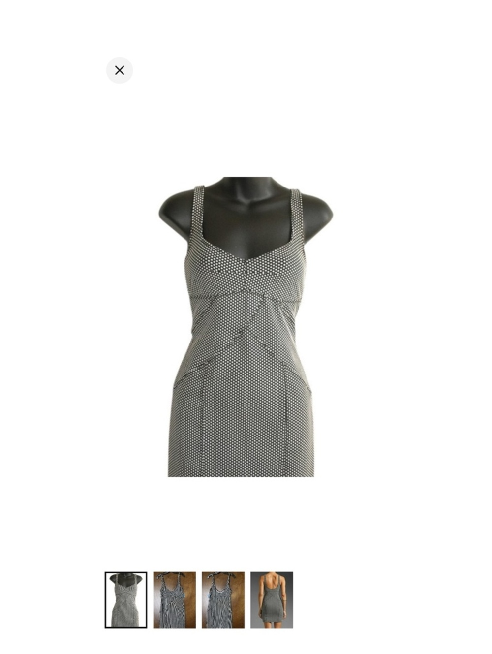 Intimately Free People Polka Dot Mini Dress Size SP